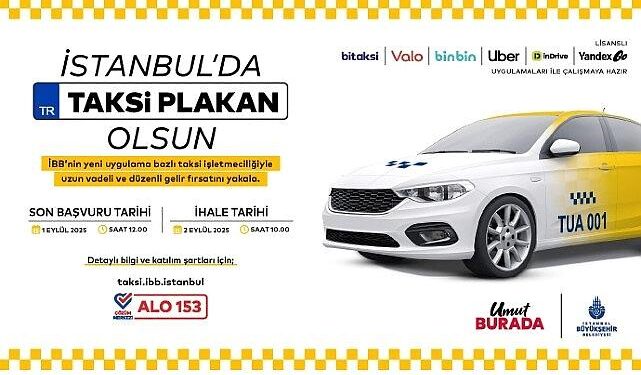 Uygulama Bazlı Taksi İçin Yeni İhale 2 Eylül’de
