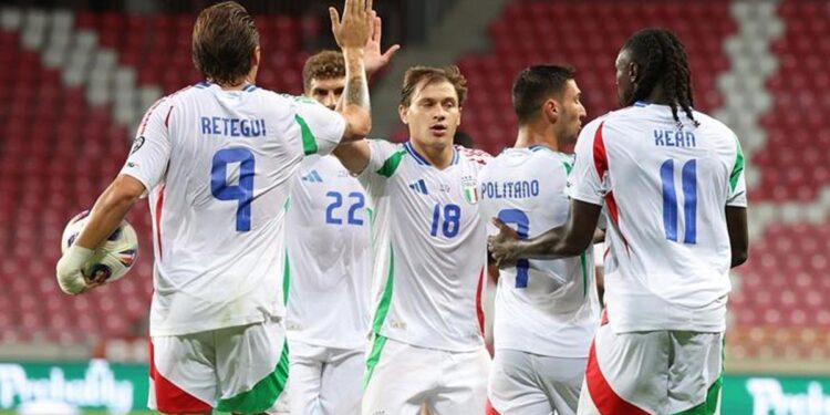 9 gollü maçta kazanan İtalya