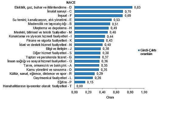 Arz ve Kullanım Tabloları, Girdi-Çıktı Tabloları, 2023