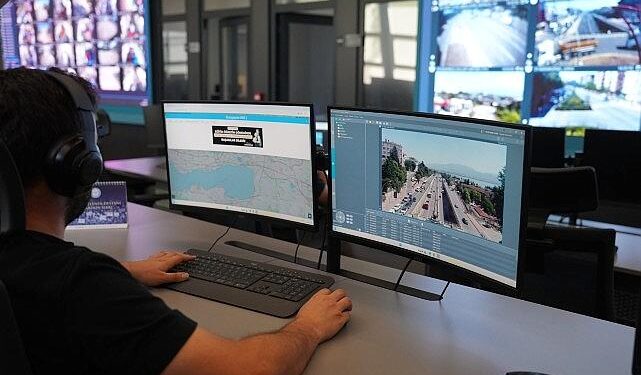 Başiskele Kavşak Projesi’nde trafik kontrol altında