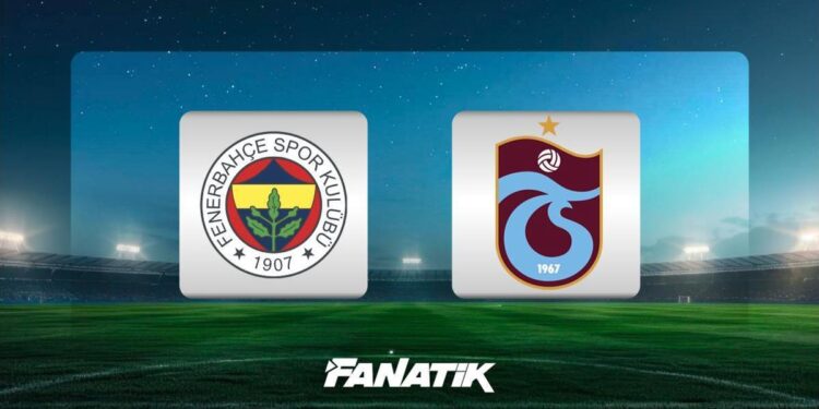 CANLI | Fenerbahçe-Trabzonspor maçı ne zaman, hangi kanalda, saat kaçta? (Muhtemel 11’ler)