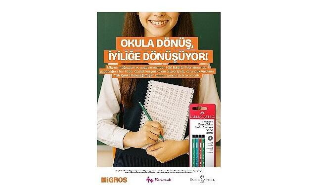 Faber-Castell ve Migros iş birliği ile Koruncuklara destek Kategori: