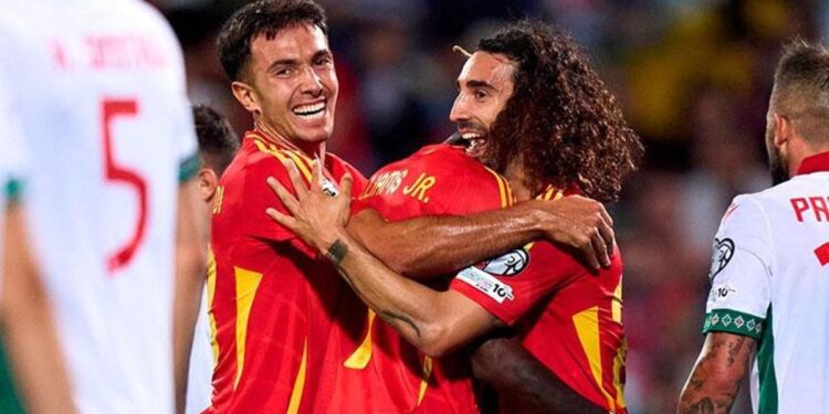 İspanya Bulgaristan deplasmanında 3 puanı 3 golle aldı I Maç sonucu 0-3