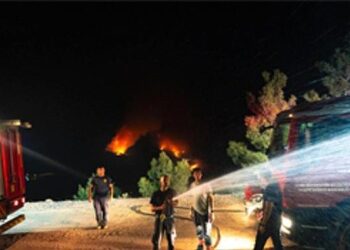 İzmir İtfaiyesi şimdi de Denizli için ter döküyor