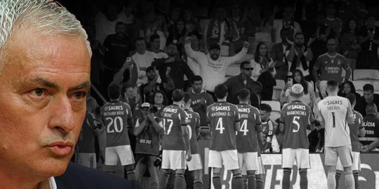 Jose Mourinho’ya 90+1 şoku! Tam kazandım derken neye uğradığını şaşırdı: Benfica’ya ağır darbe