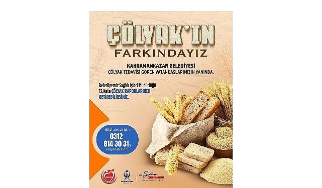 Kahramankazan Belediyesi’nden Çölyak Hastalarına Destek