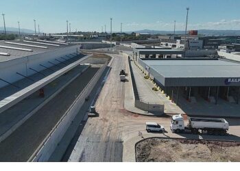 Railport’un çevre yolları asfaltlanıyor