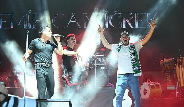 Salihli’de Emir Can İğrek Rüzgarı Esti