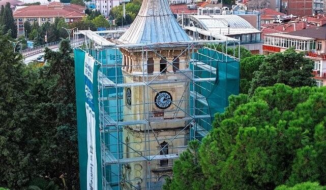 Büyükşehir’den İzmit Saat Kulesi’nde titiz çalışma