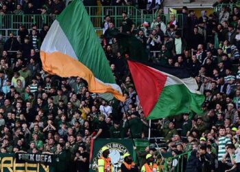 Celtic taraftarlarından İsrail’e protesto