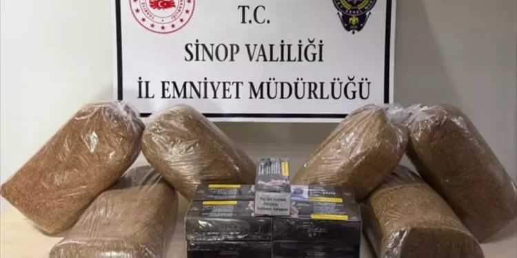 Erfelek’te Kaçak Tütün Operasyonu