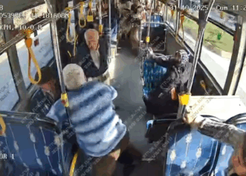 İETT otobüsündeki dehşet kamerada
