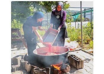 Kadın kooperatiflerinde kış hazırlığı başladı