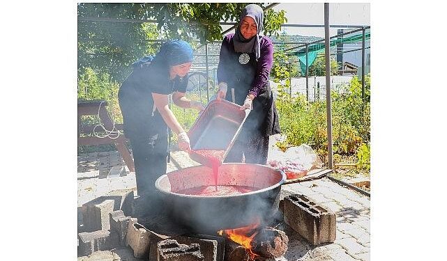 Kadın kooperatiflerinde kış hazırlığı başladı