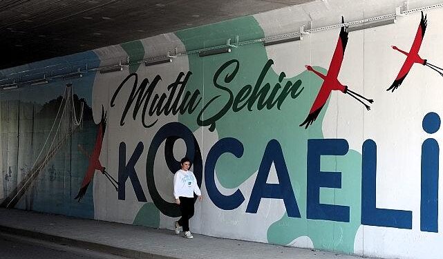 Kocaeli’de trafo ve alt geçitler sanatla renkleniyor