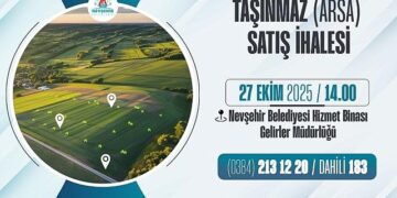 Nevşehir Belediyesi’nden 2 Adet Taşınmaz Satış İhalesi
