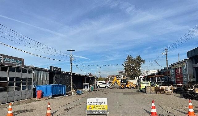 Nilüfer Belediyesi Beşevler Sanayi Sitesi’nin yollarını yeniliyor