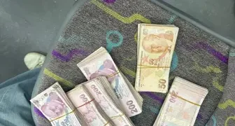 103 BİN LİRALIK POŞETİ BULAN OTOBÜS ŞÖFÖRÜ, PARAYI SAHİBİNE ULAŞTIRDI