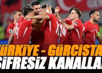 Türkiye – Gürcistan maçı şifresiz kanallar (Dünya Kupası Avrupa Elemeleri)