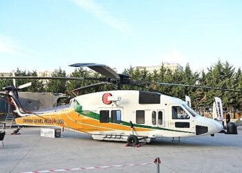 Türkiye’nin ilk yerli yangın söndürme helikopteri tanıtıldı