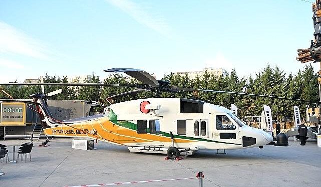 Türkiye’nin ilk yerli yangın söndürme helikopteri tanıtıldı