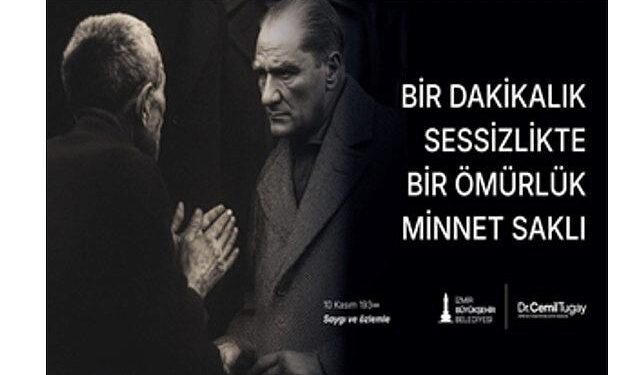 Başkan Tugay: Atatürk, en büyük eseri olan Cumhuriyet ile sonsuza dek yaşayacak