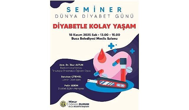 Buca Belediyesi’nden diyabet semineri