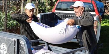 Büyükşehir’den yangın mağduru üreticilere destek