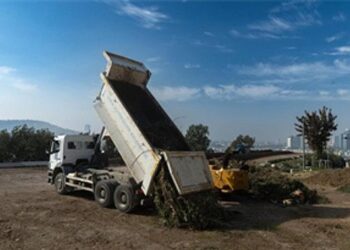 Büyükşehir’in yeşil atıkları kompost gübreye dönüşüyor