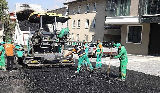 Çankaya sokakları yenileniyor