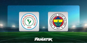 CANLI | Çaykur Rizespor – Fenerbahçe maçı ne zaman, saat kaçta hangi kanalda? (Muhtemel 11’ler)