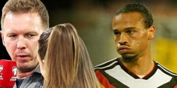 Canlı yayında Leroy Sane kavgası! Lüksemburg-Almanya maçına damga vurdu: Ortalık karıştı