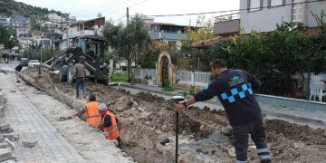 Dikili’de Doğal Gaz 4. Etap Çalışmaları Başladı