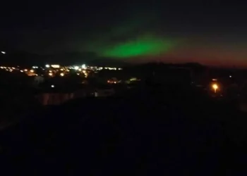 Görüntü Türkiye’den! Kuzey ışıkları o ilimizde görüldü