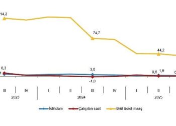 İşgücü Girdi Endeksleri, III. Çeyrek: Temmuz-Eylül, 2025