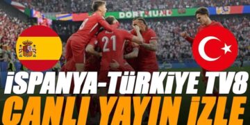 İspanya – Türkiye maçı TV8 yayın canlı izle | TÜRKİYE İSPANYA milli maçı şifresiz (İspanya-Türkiye TV8 şifresiz canlı yayın)