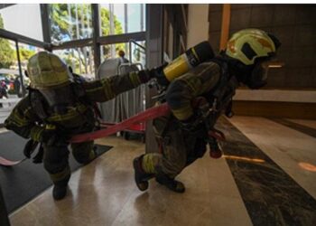 İtfaiye’den Swissotel’de nefes kesen tatbikat