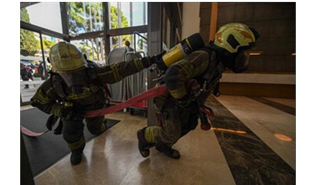 İtfaiye’den Swissotel’de nefes kesen tatbikat
