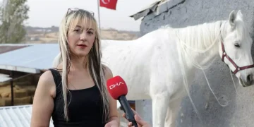 Kadın Kuaförü, Hobi Olarak Başladığı At Yeleği Süslemeyi Mesleğe Dönüştürdü