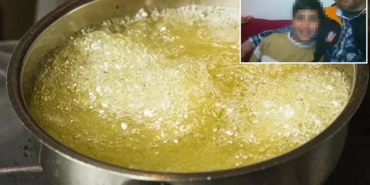 Kocasını kızgın yağ dökerek öldüren kadın: Bana kızımın yanında cinsel istismarda bulundu