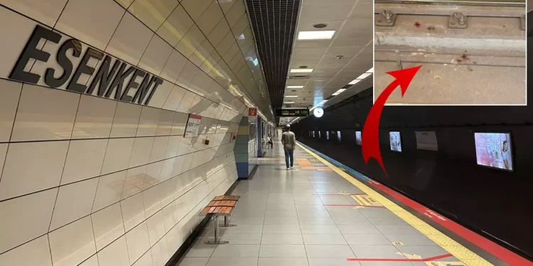 Metroda Şok Olay Gelen Tren Önüne Atlama Paniği