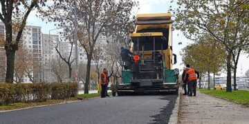 Osmangazi’de Park İçi Yollar Yenilendi