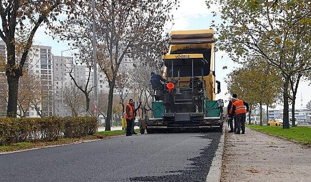 Osmangazi’de Park İçi Yollar Yenilendi