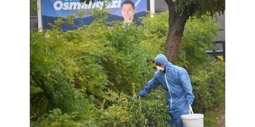 Osmangazi’de Şehrin Sağlığı İçin Kollar Sıvandı