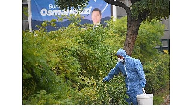 Osmangazi’de Şehrin Sağlığı İçin Kollar Sıvandı