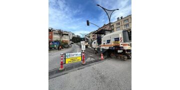 Santral Rampası’ndaki çalışma bugün tamamlanacak