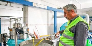 Seferihisar Belediyesi’nden örnek proje; Çocukların topladığı zeytinler sofralara bereket olacak