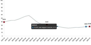 Yurt İçi Üretici Fiyat Endeksi, Ekim 2025