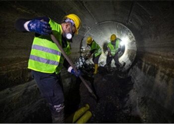 Ana kuşaklama hattında temizlik harekatı