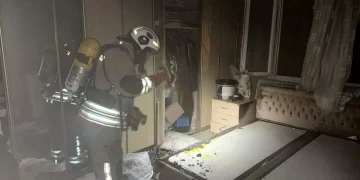 Antakya’da ev yangını